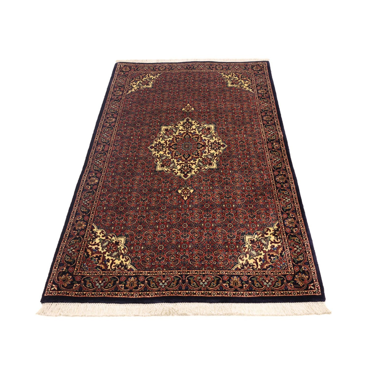Tapis persan - Bidjar - 155 x 89 cm - rouille