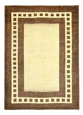 Tapis Gabbeh - Persan Kashkuli - 248 x 178 cm - beige