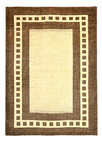 Tapis Gabbeh - Persan Kashkuli - 248 x 178 cm - beige