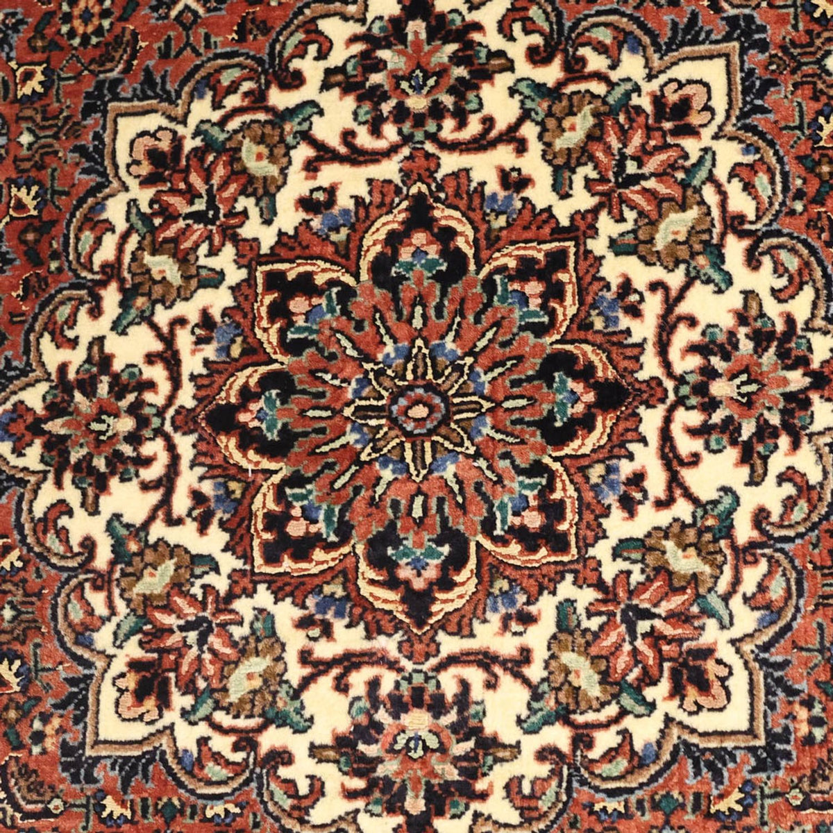 Tapis persan - Bidjar - 146 x 92 cm - rouille