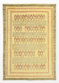 Tapis Gabbeh - Persan Kashkuli - 125 x 87 cm - beige