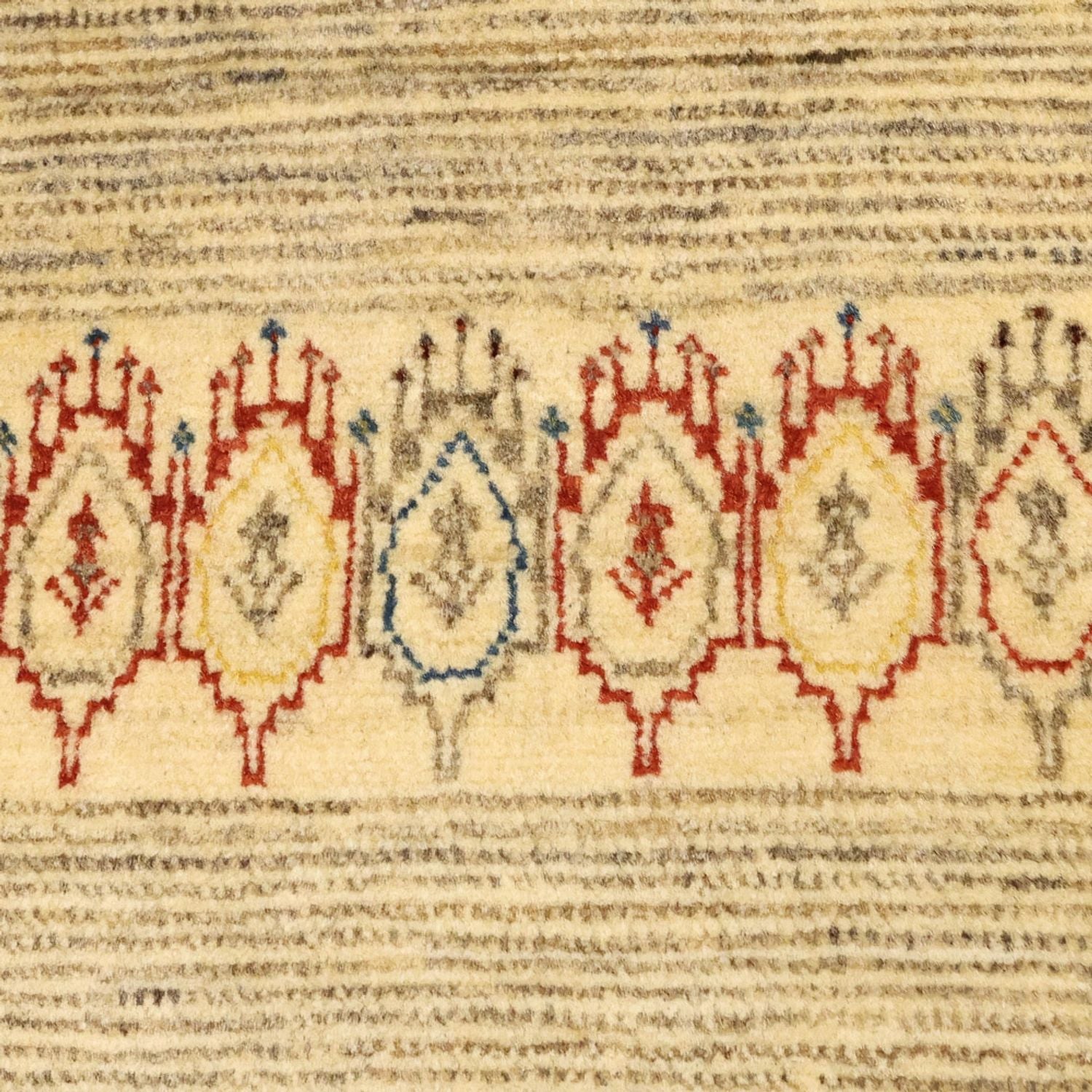 Gabbeh Teppich - Kaschkuli Perser - 125 x 87 cm - beige