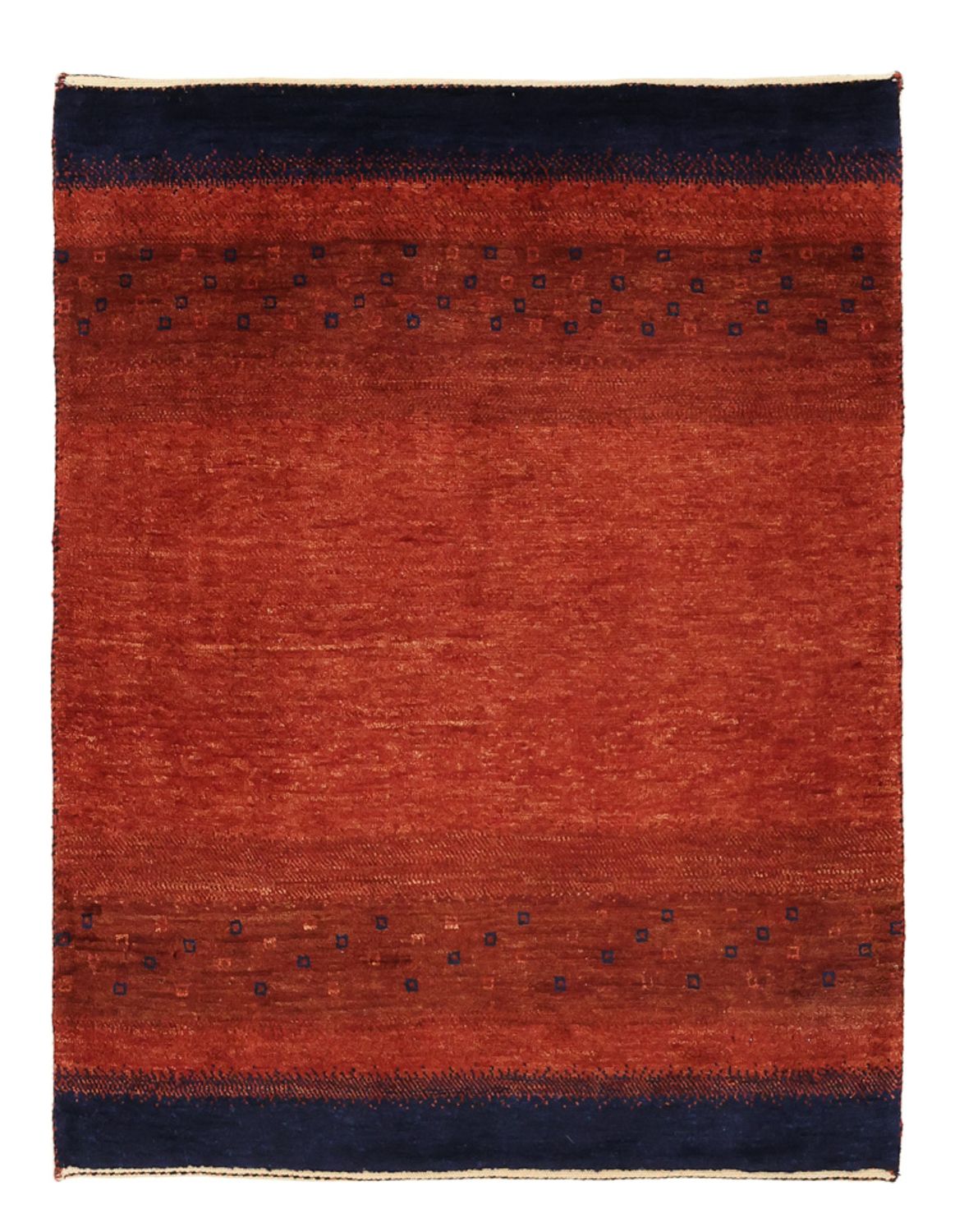 Tapis Gabbeh - Persan Kashkuli - 97 x 74 cm - rouge foncé