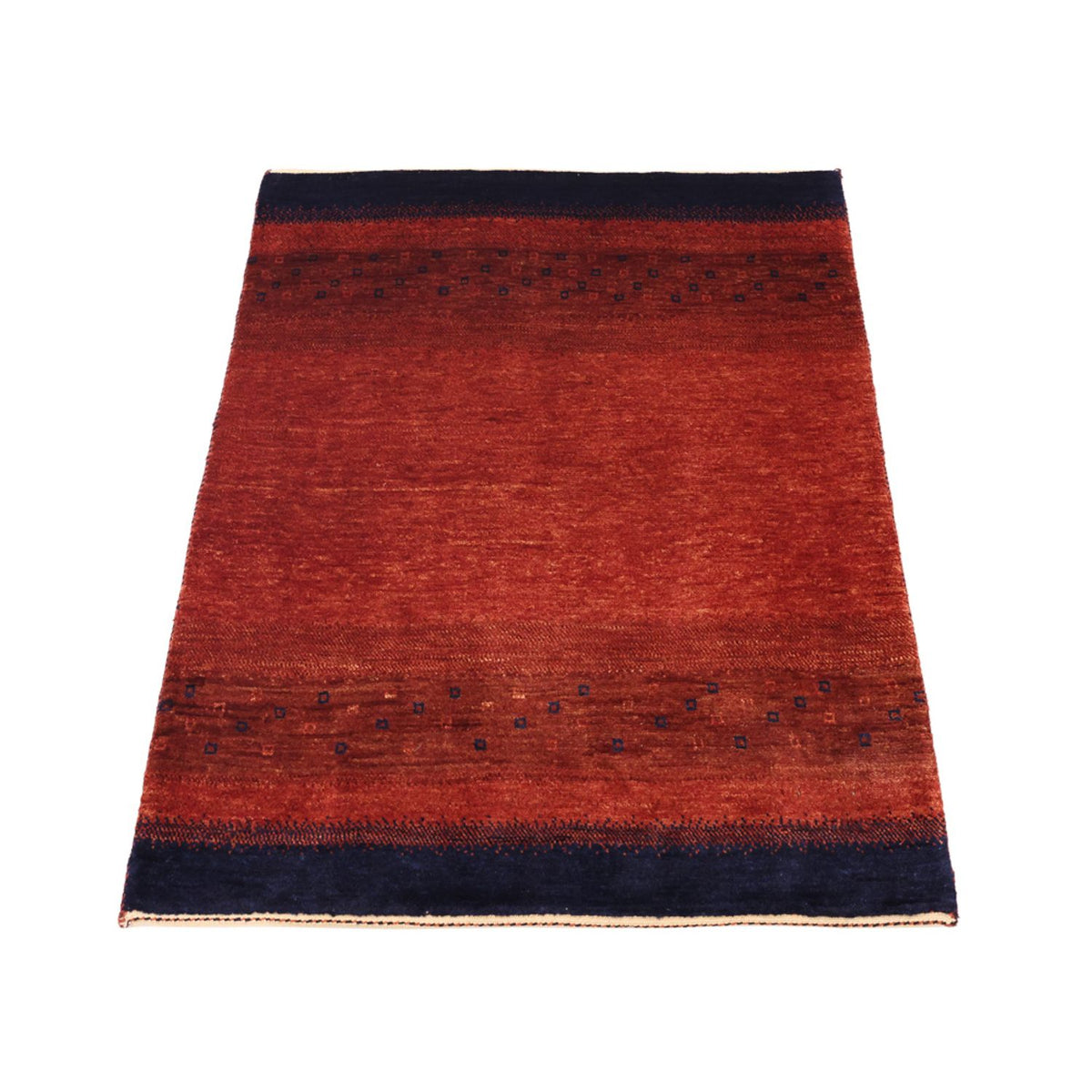 Tapis Gabbeh - Persan Kashkuli - 97 x 74 cm - rouge foncé