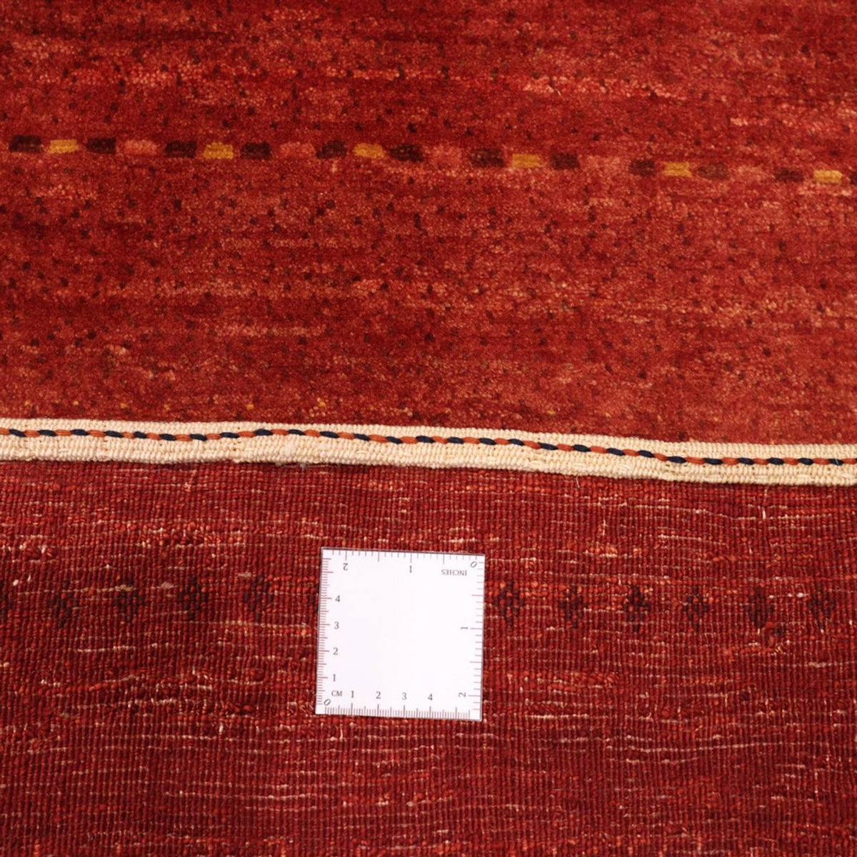 Tapis Gabbeh - Persan Kashkuli - Royal - 182 x 128 cm - rouge