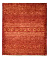 Tapis Gabbeh - Persan Kashkuli - 113 x 97 cm - rouge