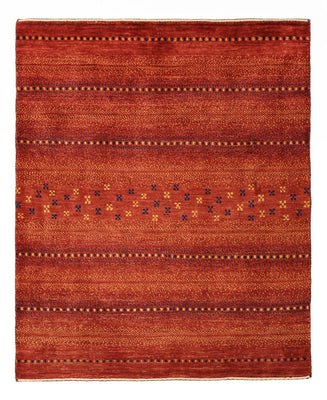 Tapis Gabbeh - Persan Kashkuli - 122 x 98 cm - rouge