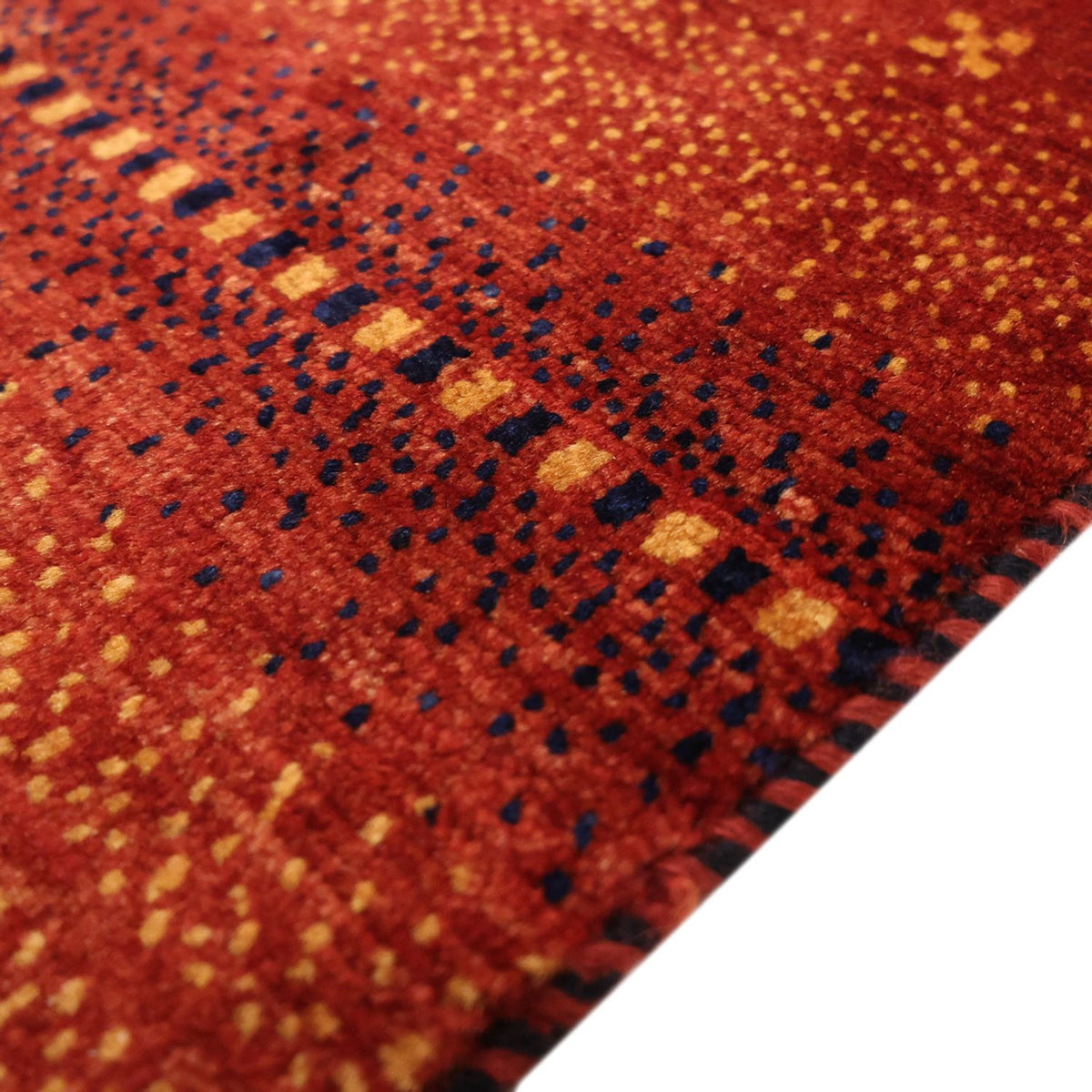 Tapis Gabbeh - Persan Kashkuli - 122 x 98 cm - rouge