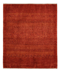 Tapis Gabbeh - Persan Kashkuli - 116 x 97 cm - rouille