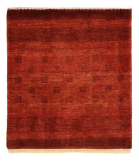 Tapis Gabbeh - Persan Kashkuli - 89 x 80 cm - rouille