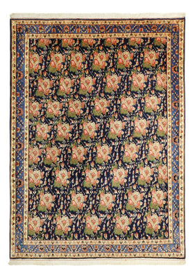 Tapis persan - Nomadic - 199 x 149 cm - bleu foncé