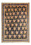Tapis persan - Nomadic - 199 x 149 cm - bleu foncé