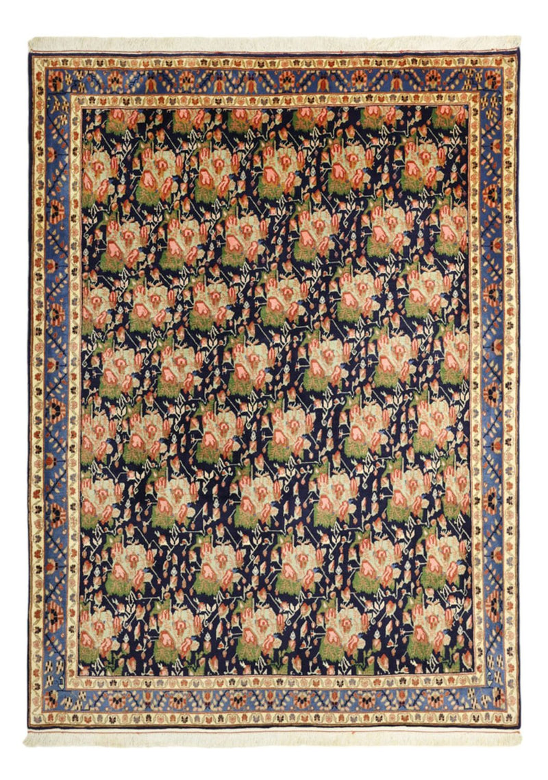 Tapis persan - Nomadic - 199 x 149 cm - bleu foncé