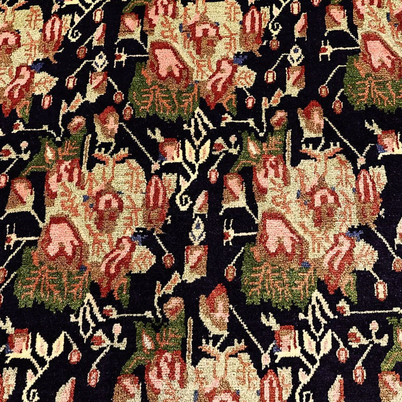 Tapis persan - Nomadic - 199 x 149 cm - bleu foncé