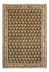 Tapis persan - Nomadic - 210 x 148 cm - vert
