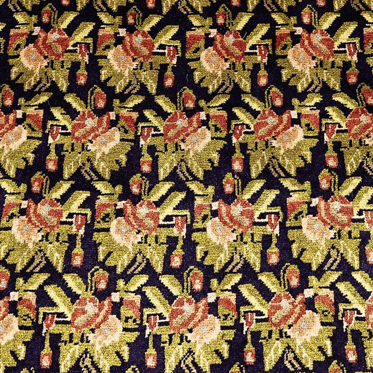 Tapis persan - Nomadic - 210 x 148 cm - vert