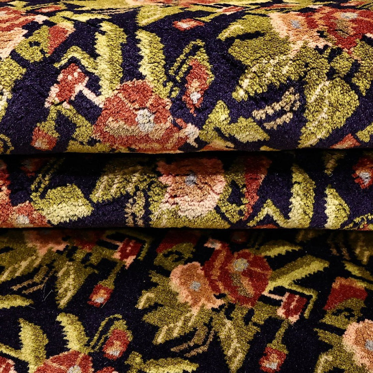 Tapis persan - Nomadic - 210 x 148 cm - vert