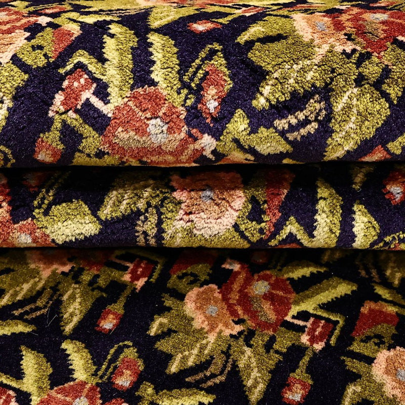 Tapis persan - Nomadic - 210 x 148 cm - vert