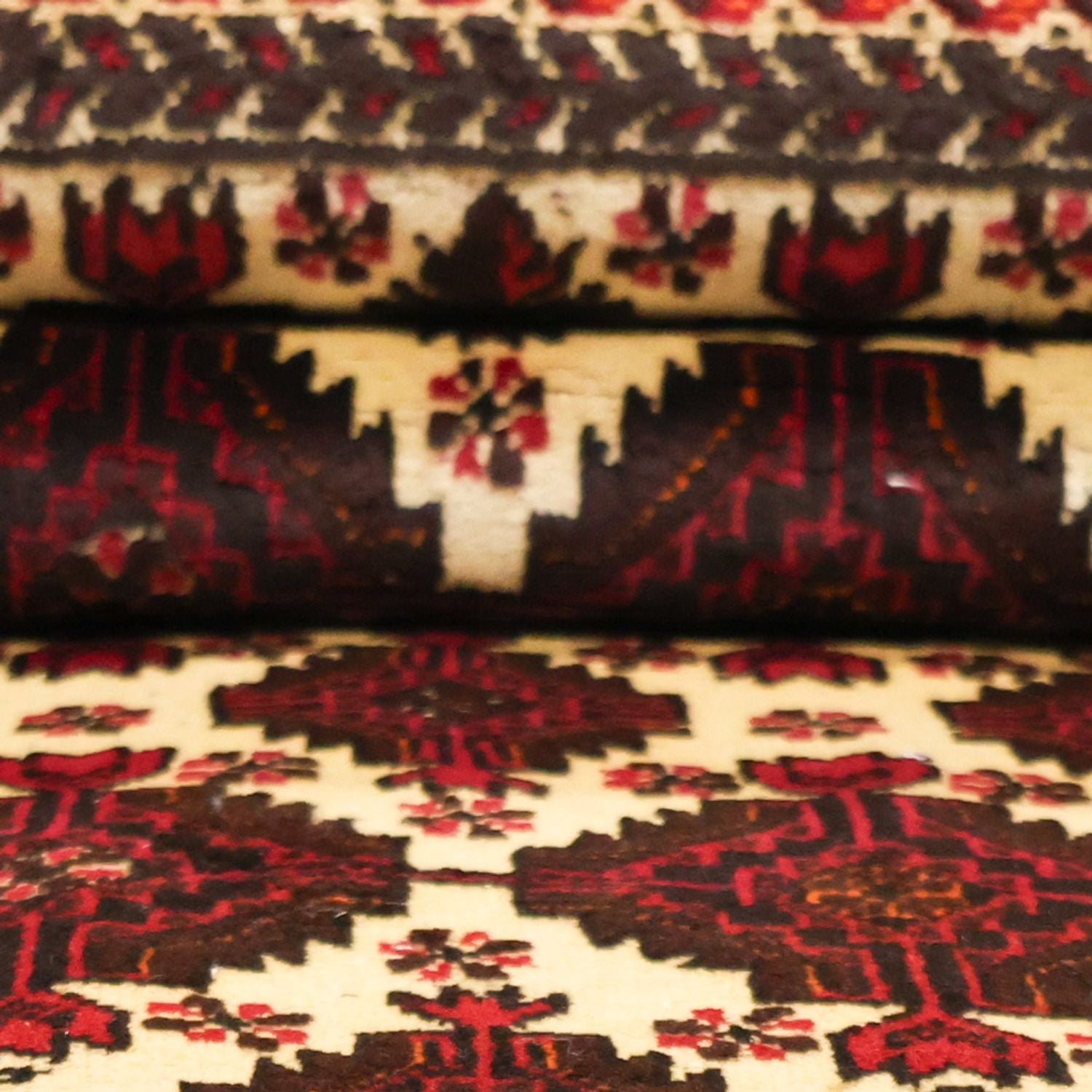 Tapis de couloir Tapis Belutsch - 193 x 99 cm - multicolore