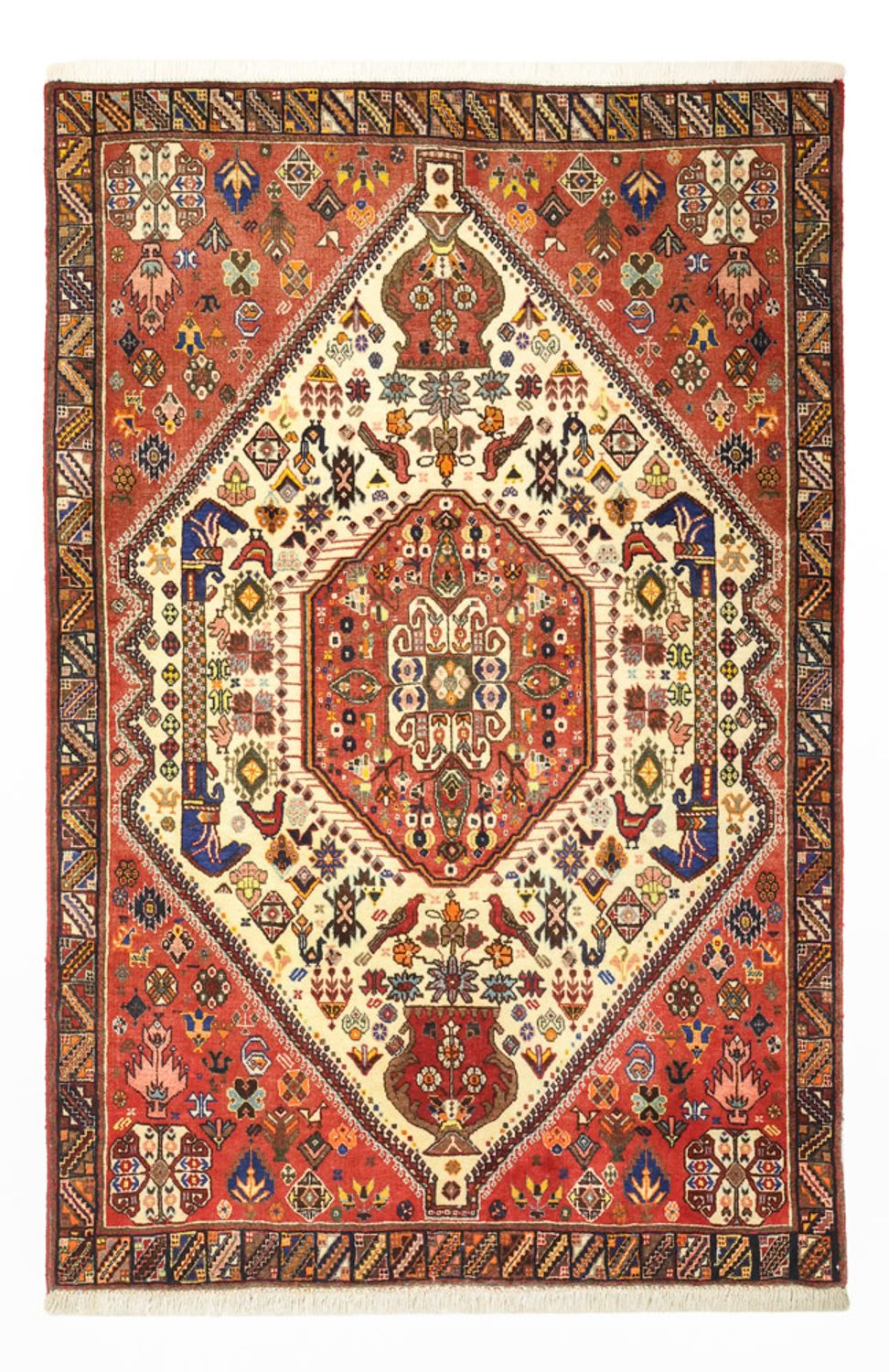 Tapis persan - Nomadic - 150 x 101 cm - beige