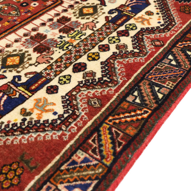 Tapis persan - Nomadic - 150 x 101 cm - beige