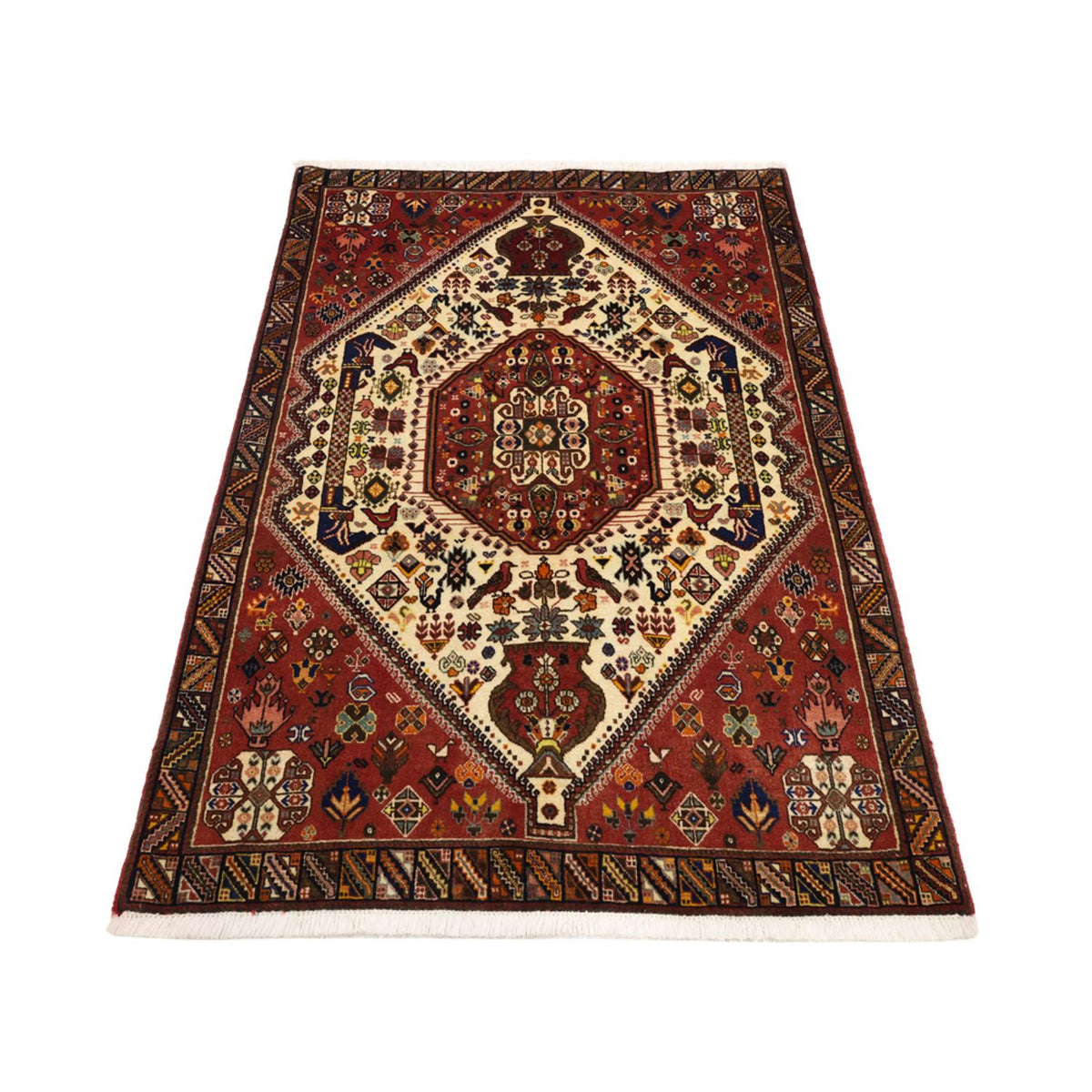 Tapis persan - Nomadic - 150 x 101 cm - beige