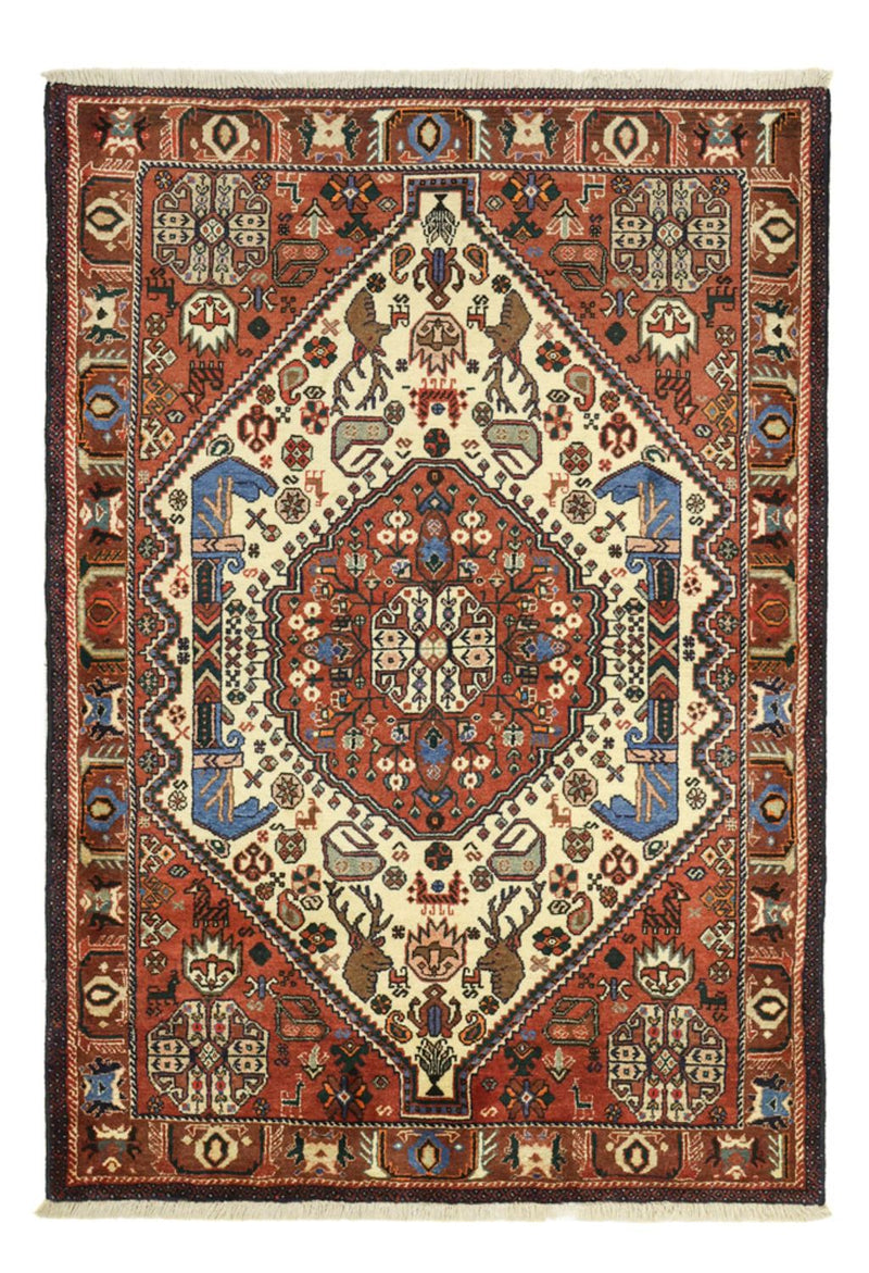 Tapis persan - Nomadic - 153 x 105 cm - beige