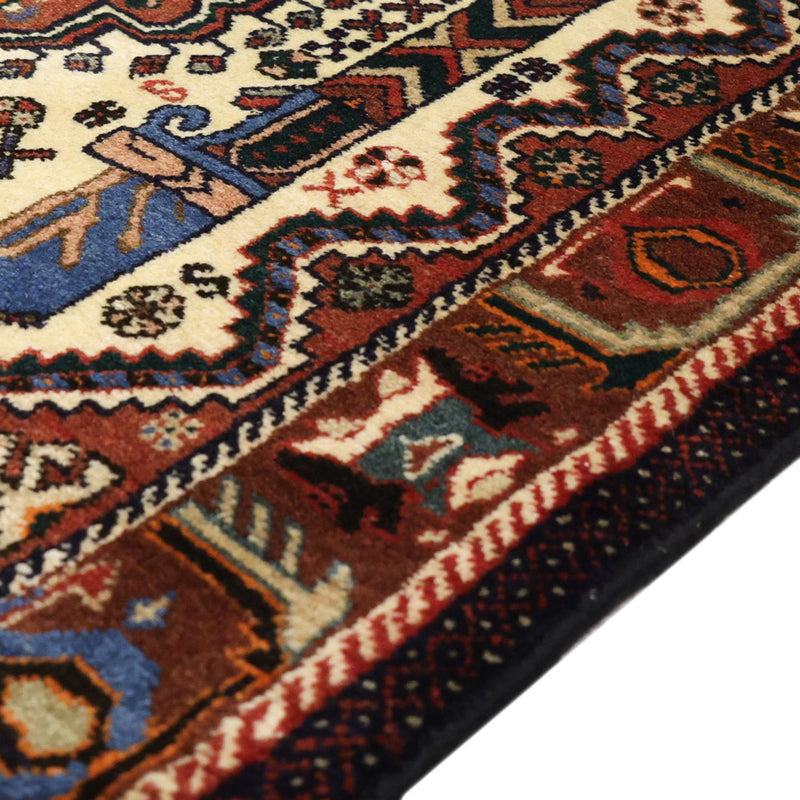 Tapis persan - Nomadic - 153 x 105 cm - beige