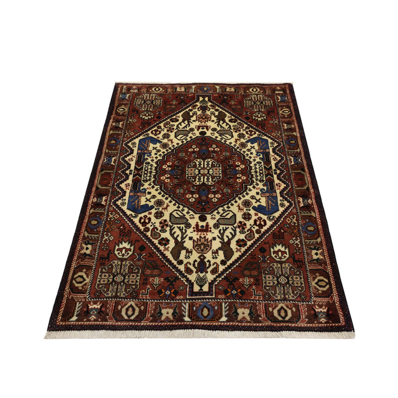 Tapis persan - Nomadic - 153 x 105 cm - beige