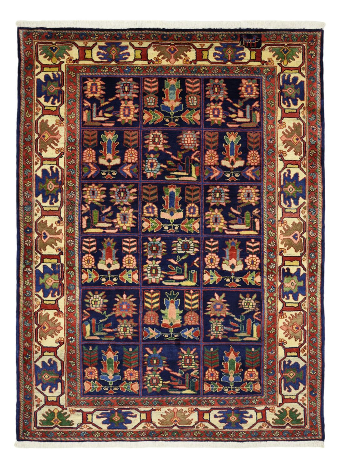 Tapis persan - Nomadic - 214 x 160 cm - multicolore