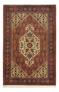 Tapis persan - Nomadic - 152 x 101 cm - rouge foncé