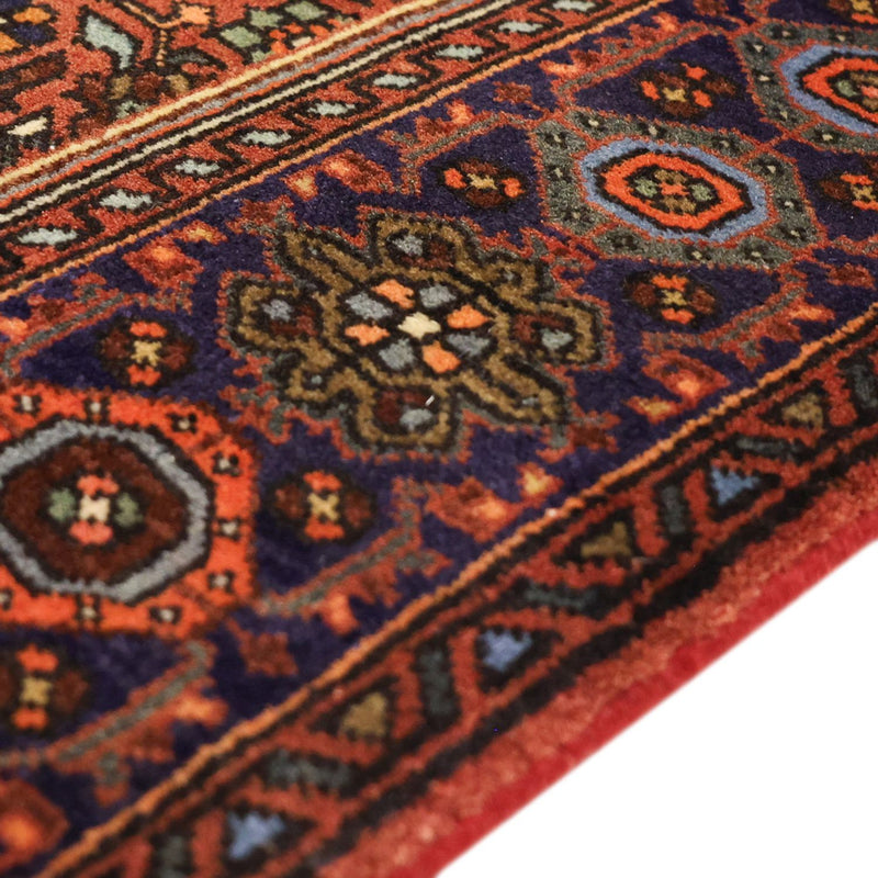 Tapis persan - Nomadic - 152 x 101 cm - rouge foncé