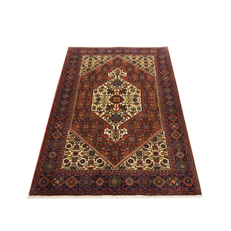 Tapis persan - Nomadic - 152 x 101 cm - rouge foncé