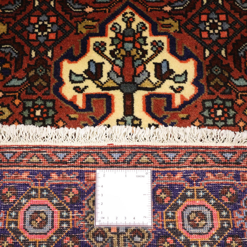 Tapis persan - Nomadic - 152 x 101 cm - rouge foncé