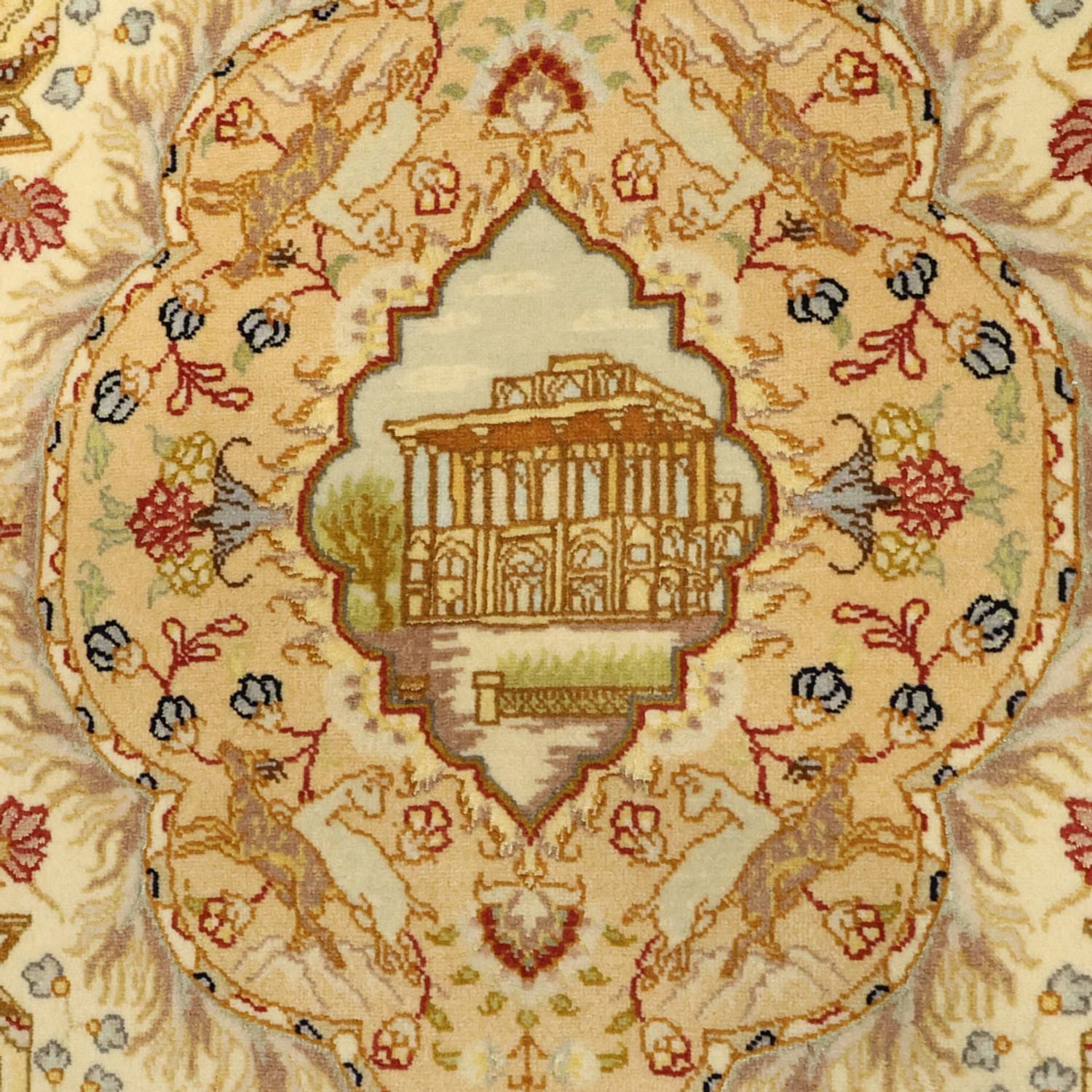 Tapis persan - Tabriz - Royal - 160 x 101 cm - beige