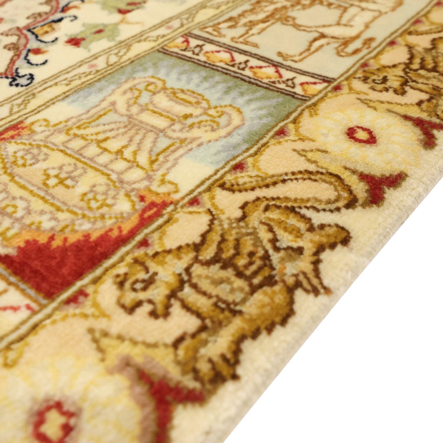 Tapis persan - Tabriz - Royal - 160 x 101 cm - beige