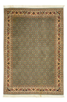 Tapis persan - Tabriz - Royal - Royal - 145 x 101 cm - vert olive