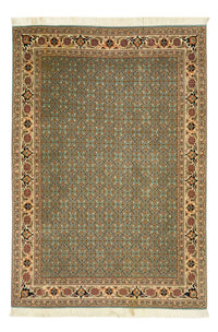 Tapis persan - Tabriz - Royal - Royal - 145 x 101 cm - vert olive