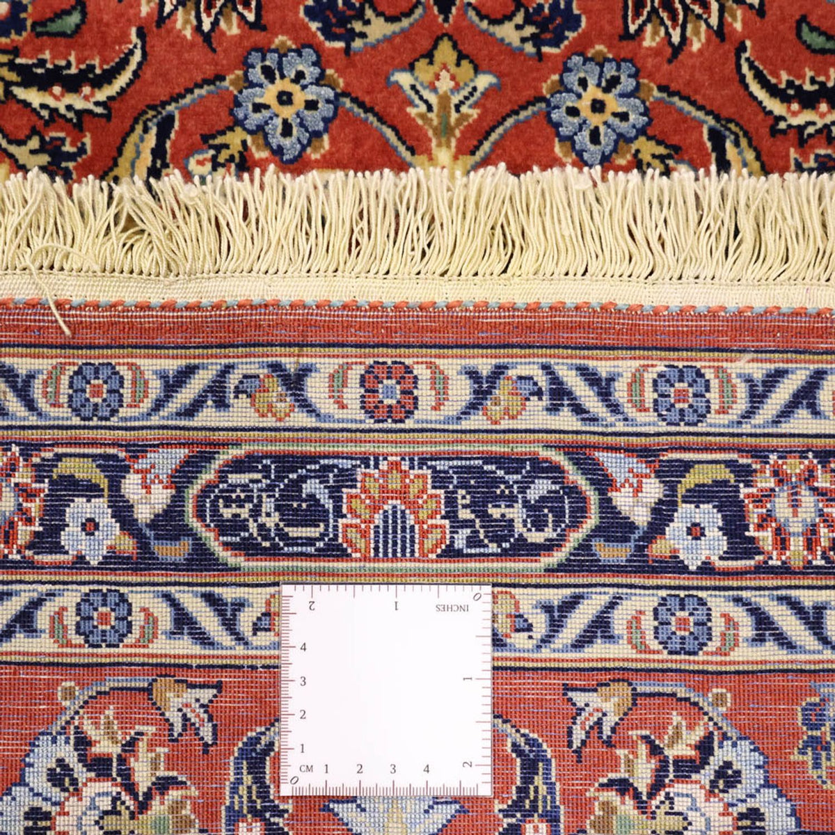 Tapis de couloir Tapis persan - Keshan - 151 x 57 cm - rouge