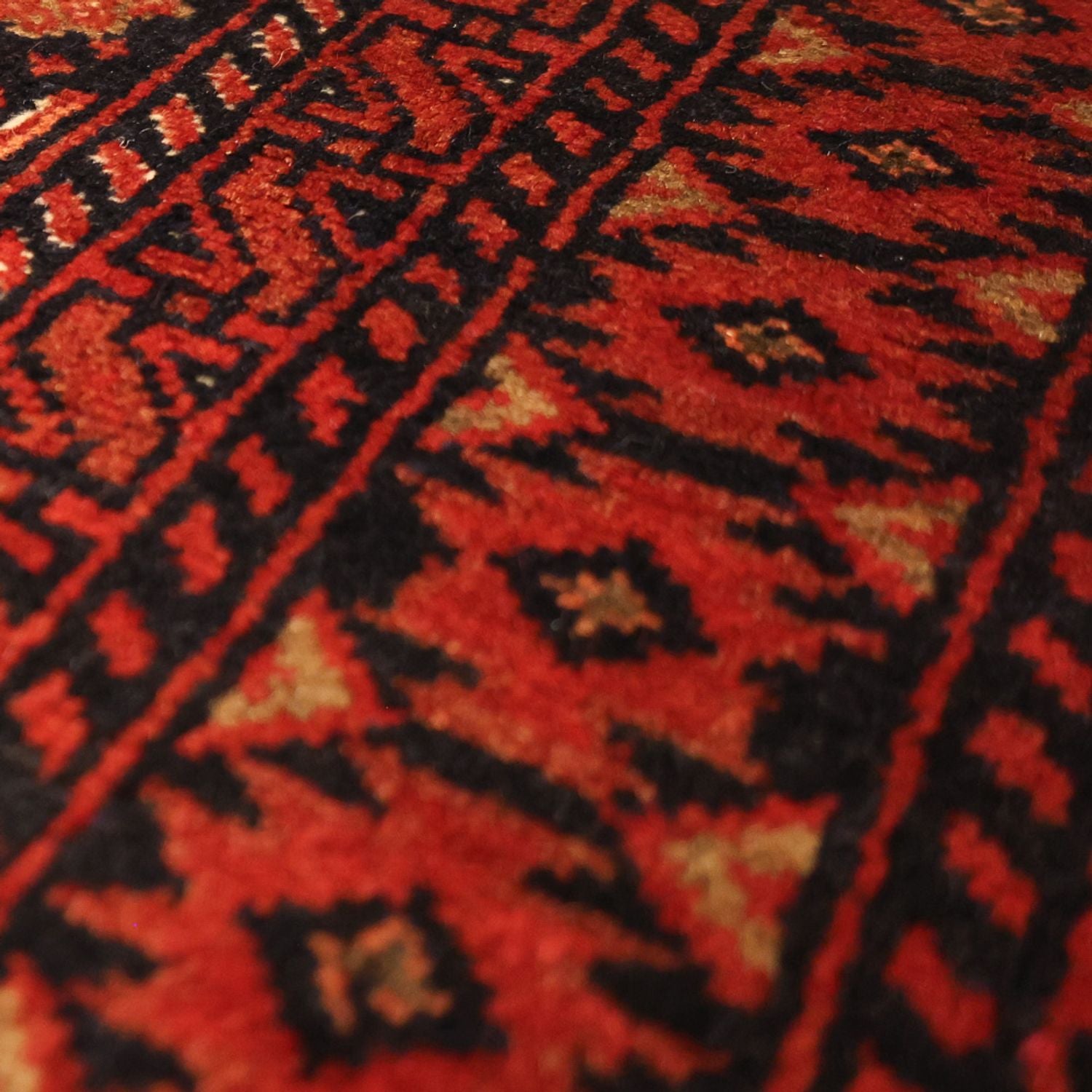 Tapis de couloir Tapis Belutsch - 198 x 102 cm - rouge foncé