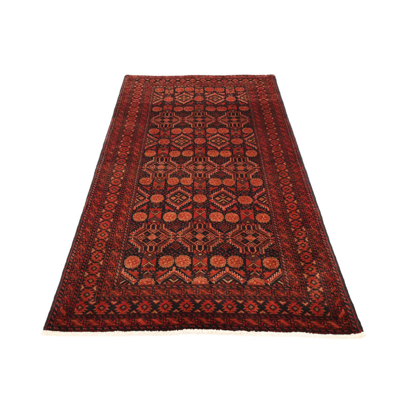 Tapis de couloir Tapis Belutsch - 198 x 102 cm - rouge foncé