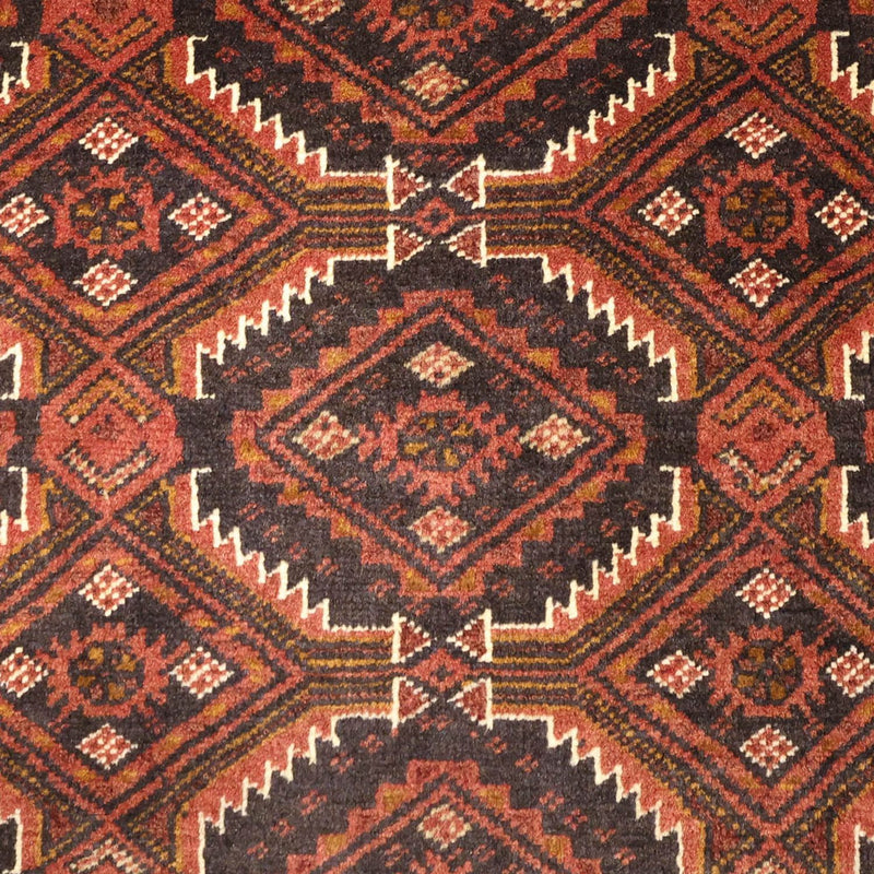 Tapis de couloir Tapis Belutsch - 192 x 98 cm - rouge foncé
