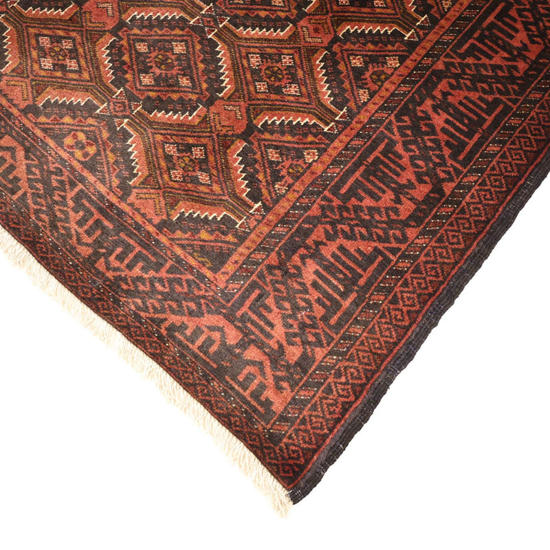 Tapis de couloir Tapis Belutsch - 192 x 98 cm - rouge foncé
