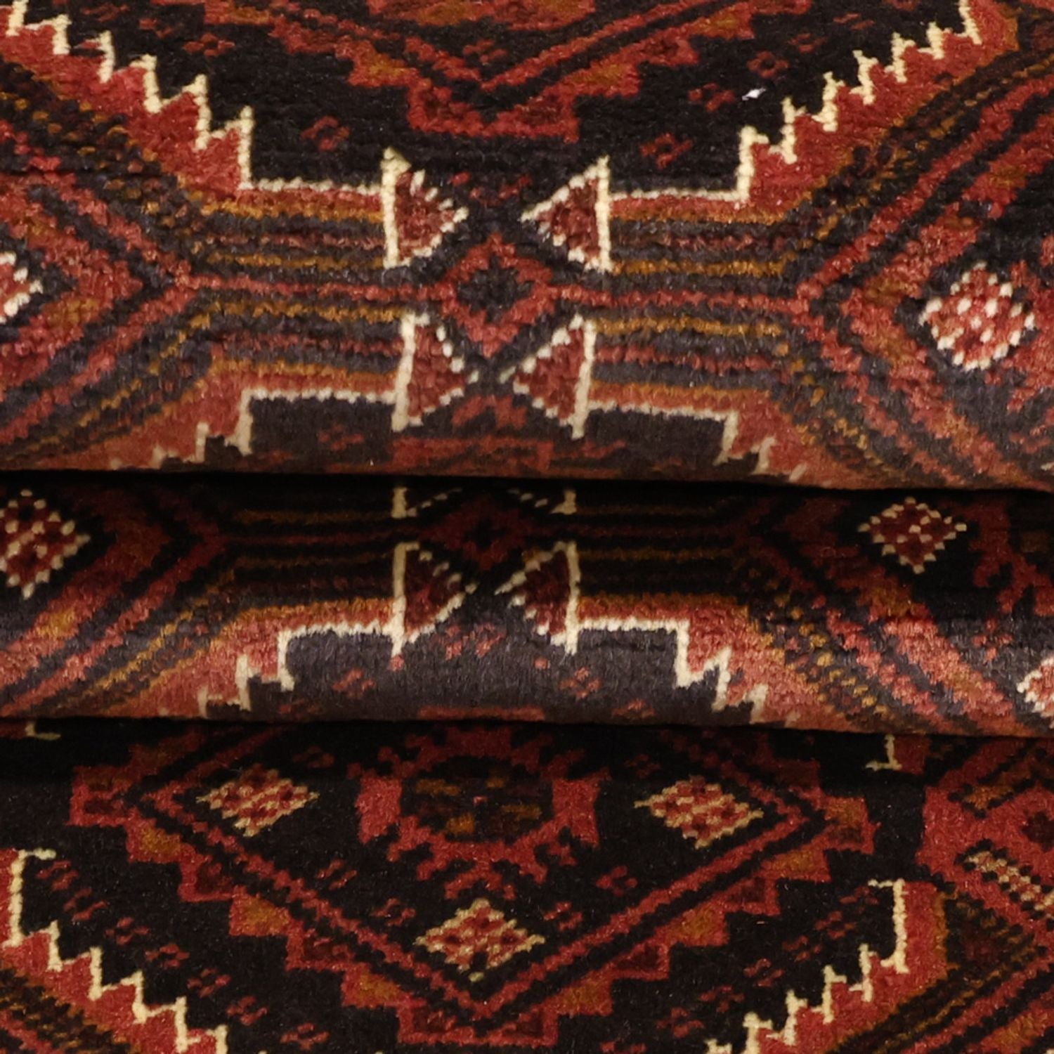 Tapis de couloir Tapis Belutsch - 192 x 98 cm - rouge foncé
