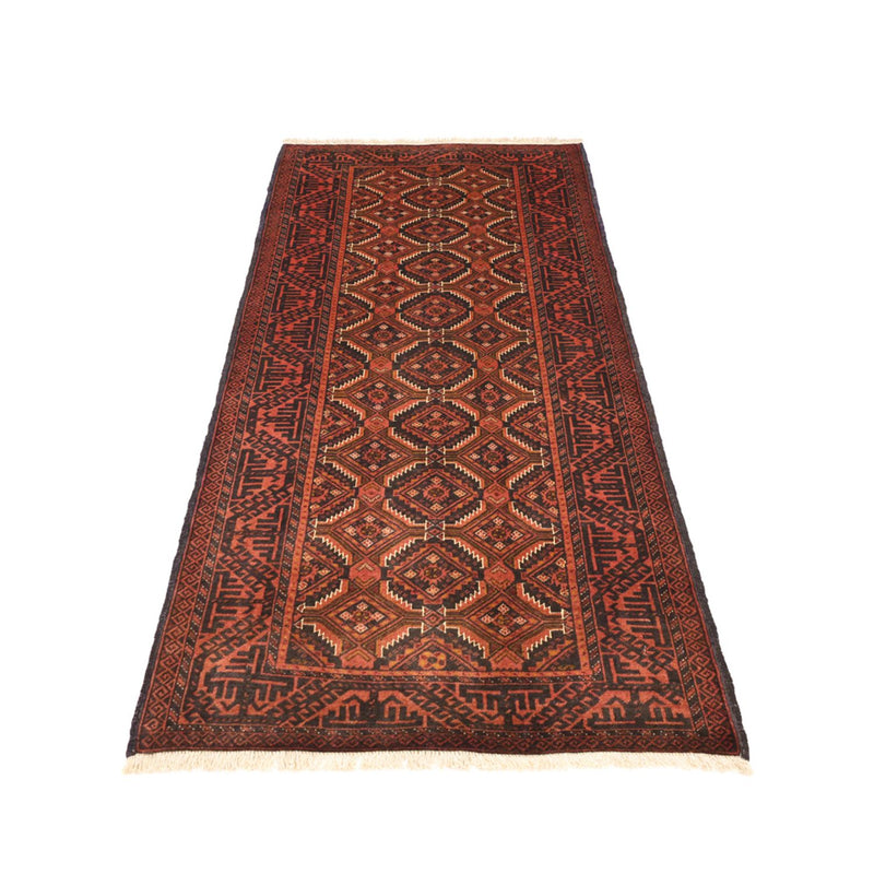 Tapis de couloir Tapis Belutsch - 192 x 98 cm - rouge foncé