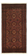 Tapis Belutsch 97x194cm - Tapis oriental - Tapis de couloir / Rouge foncé / 97 x 194 cm Tapis de couloir