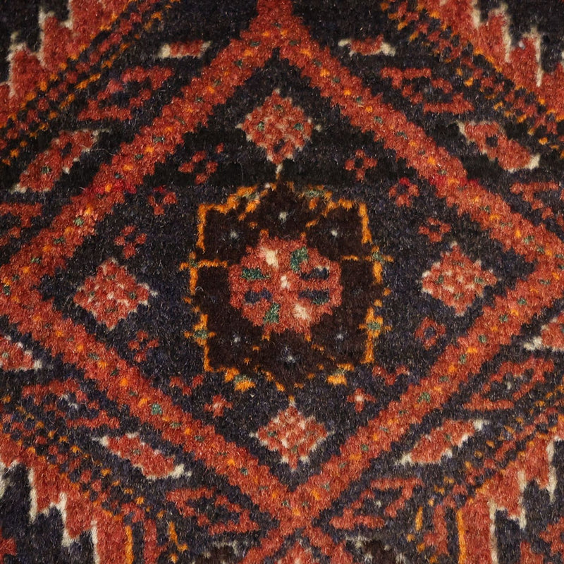 Tapis de couloir Tapis Belutsch - 194 x 97 cm - rouge foncé