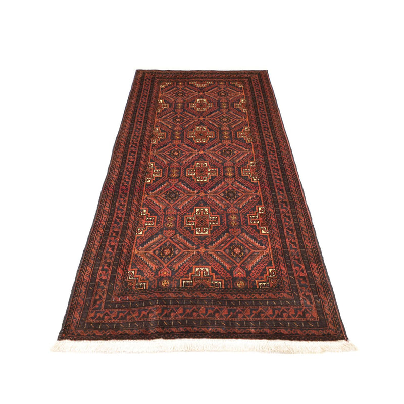 Tapis de couloir Tapis Belutsch - 194 x 97 cm - rouge foncé