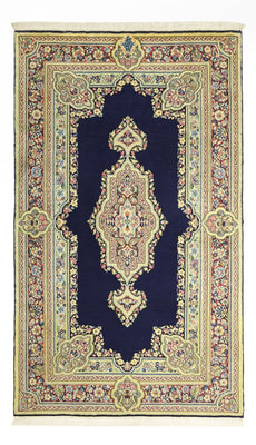Tapis persan - Classique - Royal - 148 x 89 cm - bleu foncé