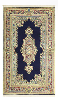 Tapis persan - Classique - Royal - 148 x 89 cm - bleu foncé